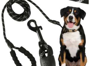 Correa de adiestramiento para perros atada a una cuerda, duradera, reflectante, 3 m
