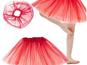 Tulle jupe tutu costume carnaval déguisement rouge