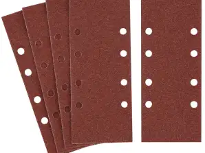 Papier de verre 8 trous feuille 93x230 emballage 5pcs 60gr.
