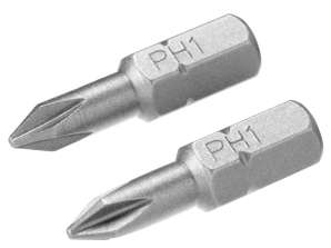 Embouts de tournevis philips ph1/25 2 pièces