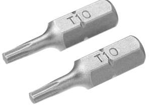 Screwdriver Bits torx t10/25 2 pcs.