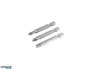 Pozidriv Jeu d’embouts de tournevis pz1.2.3/50 3pcs.