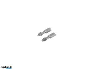 Embouts de vissage pozidriv torsion pz2/25 2pcs