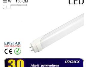 LED-putki 150cm 22w 3000k T8 yksipuoleinen lämmin