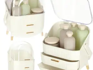 Kosmetik Organizer Box Schrank weiß