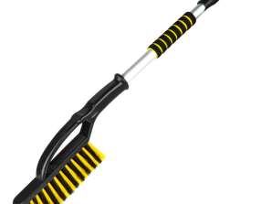Cepillo, cepillo, rascador, parabrisas, nieve, hielo, latón, tacto agradable, aluminio, 75 cm