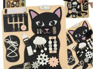 Planche de manipulation sensorielle Chaton LULILO KITTY