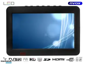 Draagbare Reis Auto LED Televisie 8 Inch