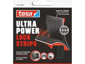 Ultrapowerlock Velcro 2 Paar 50mm:25mm schwarz