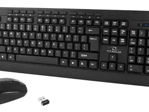 TK109 Titanum trådløs sæt 2.4ghz usb akron