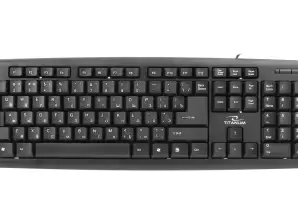 TKR101 Standard USB kabeltastatur Russisk Titanum
