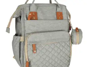 Baby stroller bag organizer for mom dad gray