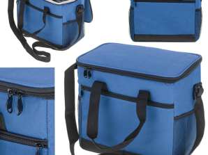 Sac à lunch thermique pour petit-déjeuner isolant pour pique-plage 16L bleu marine