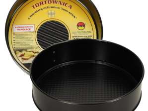 Teglia a cerniera con bordo staccabile 24cm nero