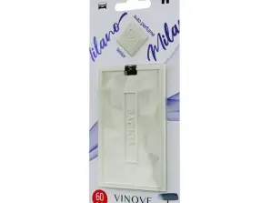 Vinove voiture fragrance tag milano modern wood scented card