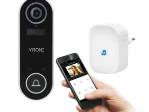 Bezvadu video zvans LAYO ar Full HD kameru