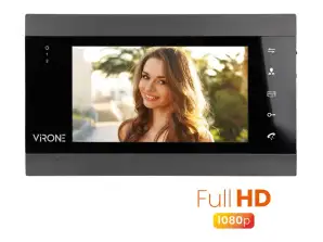 Krāsains video monitors 7