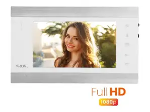 Krāsains video monitors 7