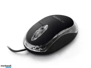 XM102K Souris Optique 3D Câblée Extreme Camille USB Noire
