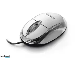 XM102W Kablolu 3D Optik USB Mouse Camille Beyaz Extreme