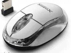 XM105W Extreme vezeték nélküli egér 2.4ghz 3d optikai usb Harrier fehér