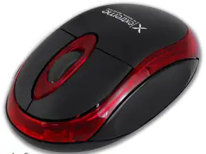 Langaton Bluetooth 3D Optinen Hiiri Extreme CYGNUS punainen