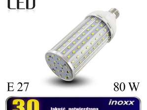 Ampoule LED E27 Corn 80W Métallique 3000K Chaude