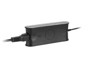 Quer voeding met voedingskabel voor DELL laptop 65 W / 19.5 V / 3.34 A / 7.4x5 mm achtkantig
