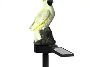 ZD50S Solarlampe LED Papagei weiß