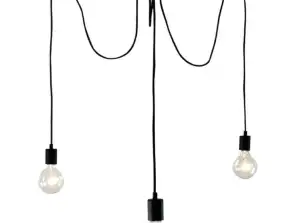 ZD74C Plafondlamp 3 Armen Kroonluchter