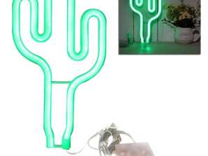 ZD79 Neon LED Kaktuslamppu