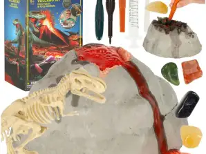 Kit pédagogique pour les expériences scientifiques volcan de lave