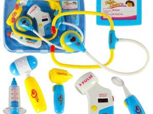 Set da dottore in valigia DOCTOR azzurro