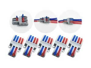 Elektrischer Schnellkupplungssatz 22-tlg.
