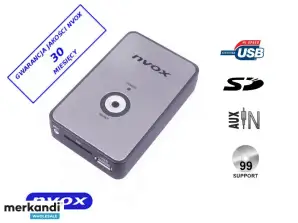 Digitaalinen MP3 USB SD BMW 10PIN Emulator Zmieniarka... NVOX NV1080A BMW 10PIN