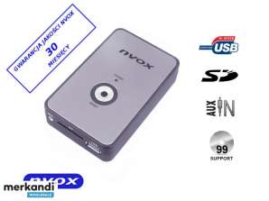 Digitaalinen MP3 USB SD emulaattori FIAT 8PIN... NVOX NV1080A FIAT 8PIN