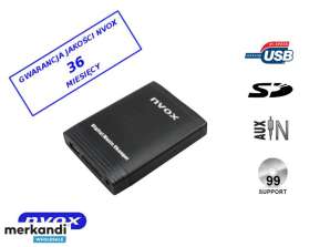 Emulatore digitale MP3 USB SD MAZDA con CAN BUS... NVOX NV1086M MAZDA 2 CAN 2014