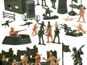 Soldatsoldater militærbase tall satt 114pcs.