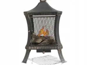 STØPEJERN HAGE TERRASSE KOMFYR VINTAGE KOMFYR 110cm XXL