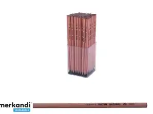 Für Grosshandel Sechseckiger HB-Bleistift für Schule und Büro – natural