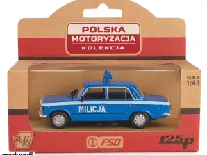 KER B 273 Kjøretøy prl fiat 125p milits