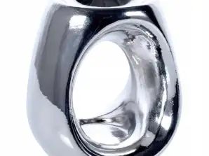 KOMINEK ZAPACHOWY DO OLEJKÓW AROMATERAPII WOSKÓW KOMINEK SREBRNY 11CM