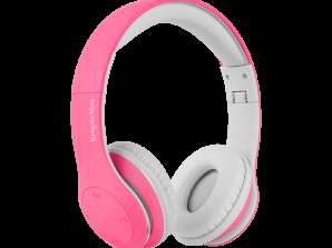 Wireless Over-Ear Headphones for Kids Kruger&Matz model Street Kids color pink