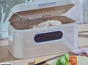 Хлебница с окошком, набор из 2 банок,Brotkasten mit Fenster, 2er Dosenset
