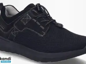 Cameron 12 black - leather men's sneakers with EVA sole