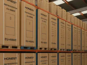 ☃☂COMBI REFRIGERATORS, BLACK GLASS DOORS – HONEST® DESIGN AND PREMIUM☃☂ TECHNOLOGY