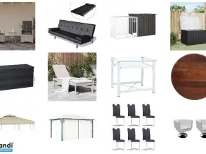 Lot de 411 unités Mobilier et Autres   Non testé