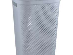 Корзина для белья Curver Infinity 60L серая