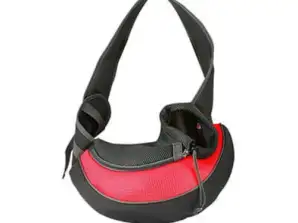 Hundetragetasche Chico (rot-s-Größe) ~ pupca | Pet Sling Träger | Kleiner Hundetransporter