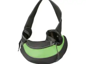 Tragetuch für Hunde Chico (grün-s-Größe) ~ pupca | Pet Sling Träger | Kleiner Hundetransporter